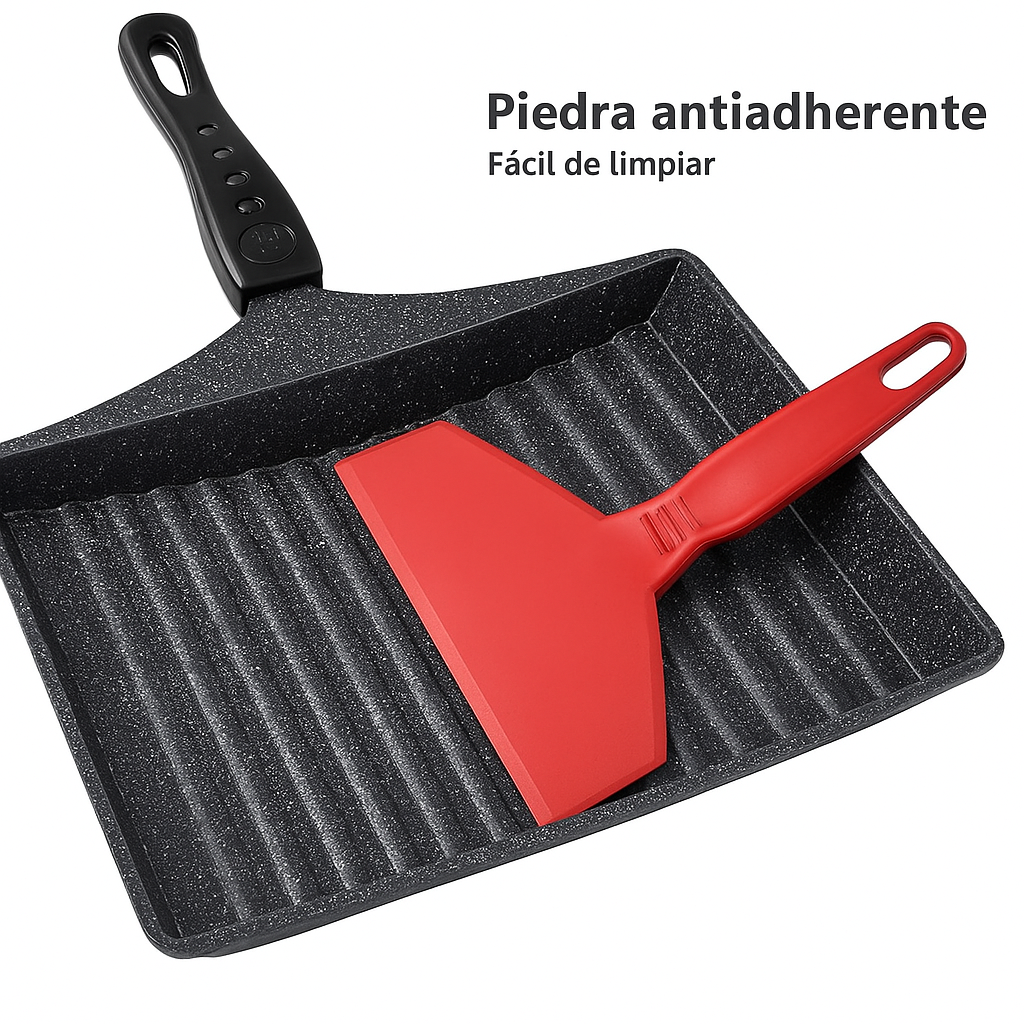 Sartén para tortilla japonesa o rollitos de huevo - Imagen 6