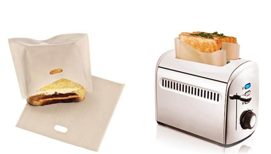 🥪 Bolsas Reutilizables para Tostadora, Horno y Microondas - Imagen 3