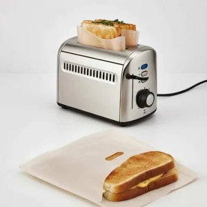🥪 Bolsas Reutilizables para Tostadora, Horno y Microondas