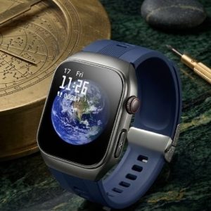Smartwatch Premium Medidor de Tensión y ECG - Acabado Metálico